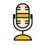 Microphone Broadcast SVG Icon